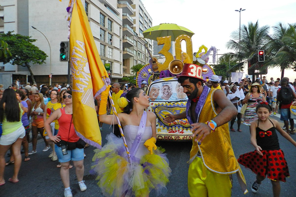 Pre-Carnaval in Rio