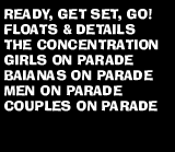 PICTOURS OF CARNIVAL - SAMBA PARADE II
