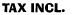tax included in the rate